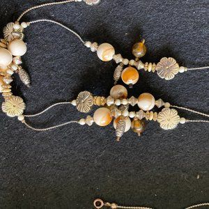 Long Fun Beaded Necklace - 60 inches!